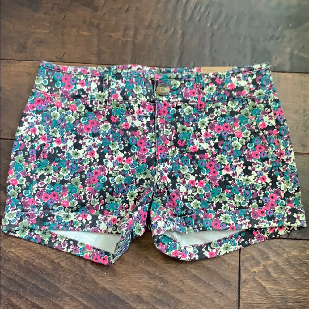 American Eagle Floral Shorts